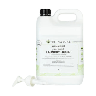 Tri Nature Alpha Plus Laundry Liquid Bulk with pump 5L — product packshot