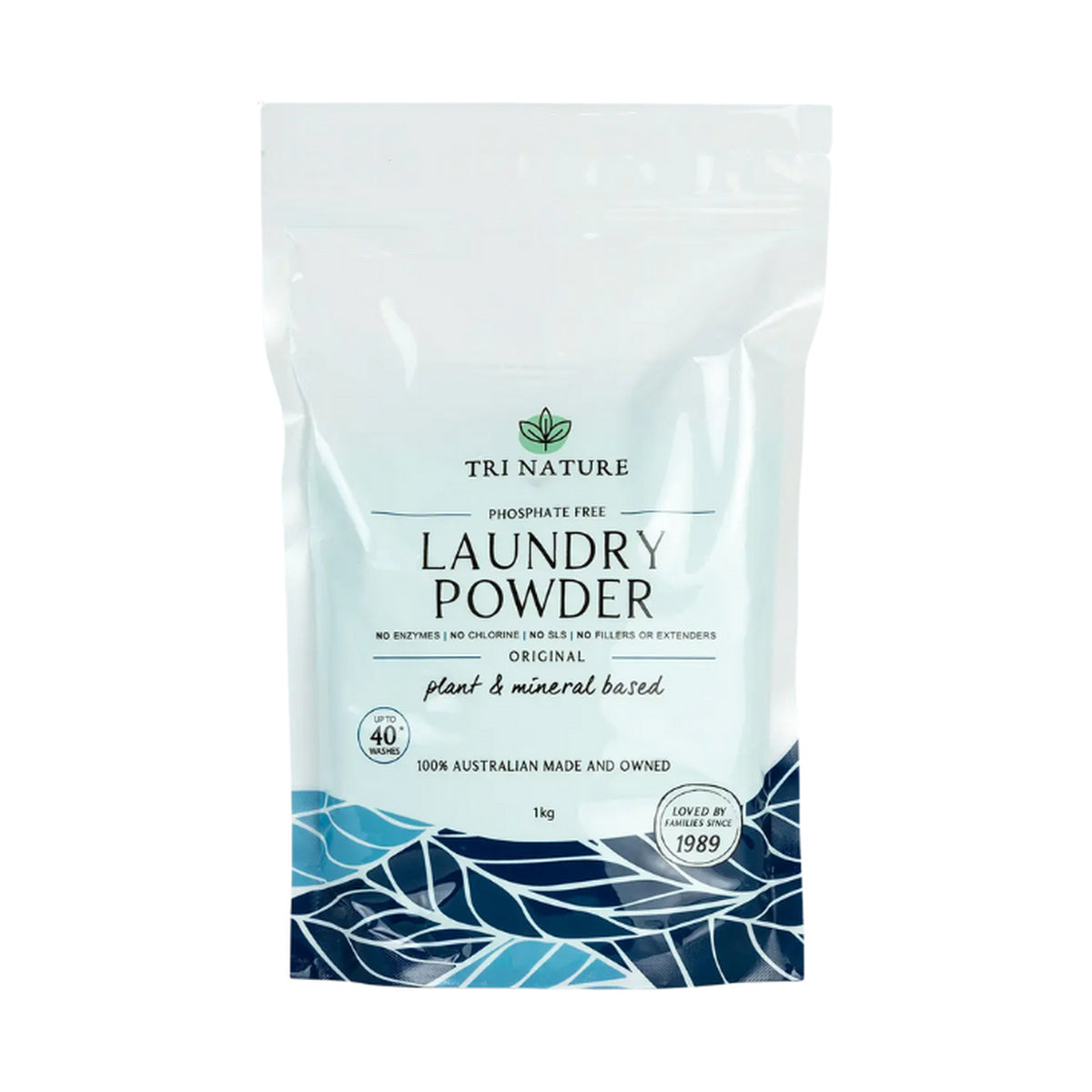 Tri Nature Alpha Plus Laundry Powder — product packshot