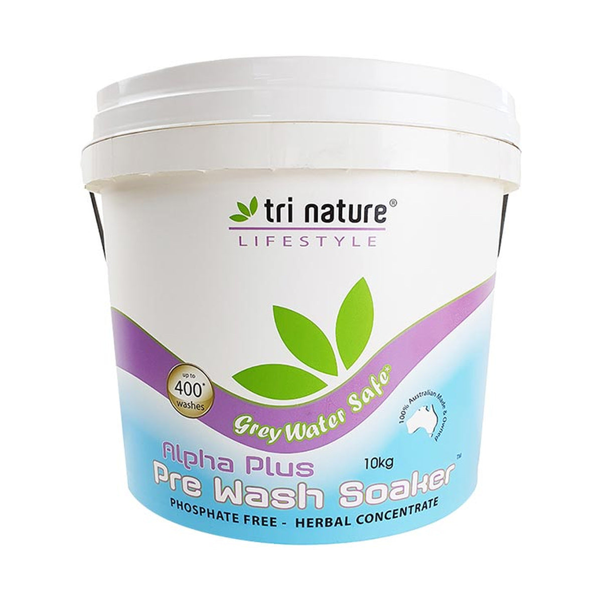 Tri Nature Alpha Plus Pre Wash Soaker Bulk 10kg Bucket — product packshot