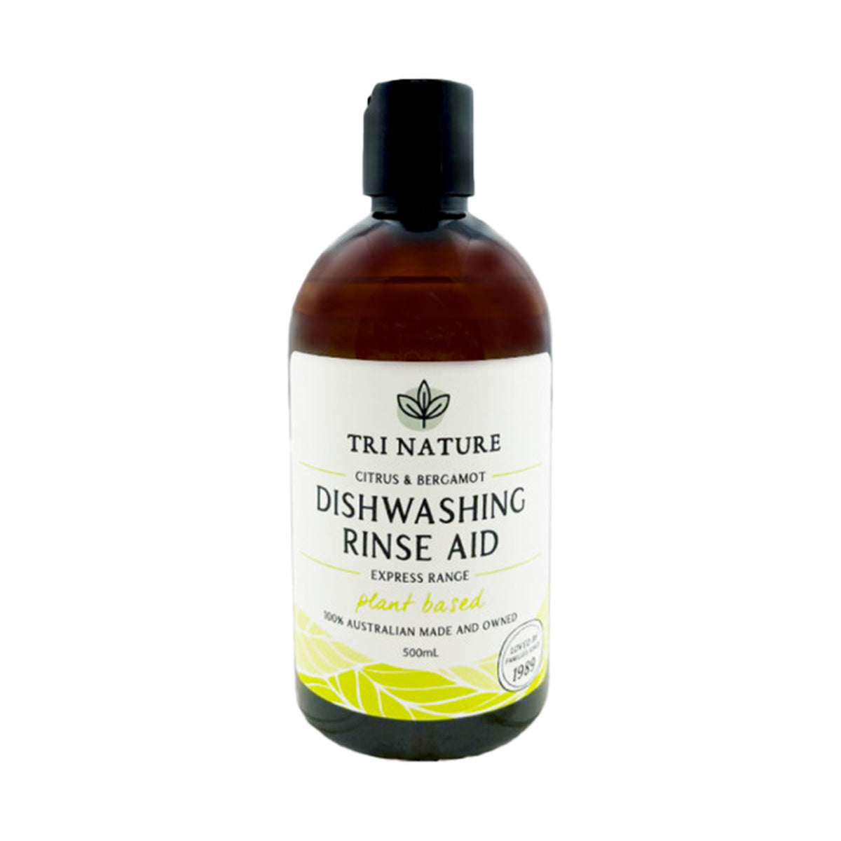 Tri Nature Citrus Plant Based Dishwashing Rinse Aid 500ml — product packshot