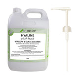 Tri Nature Hyaline Glass & Window Cleaner Bulk with pump 5L — product packshot