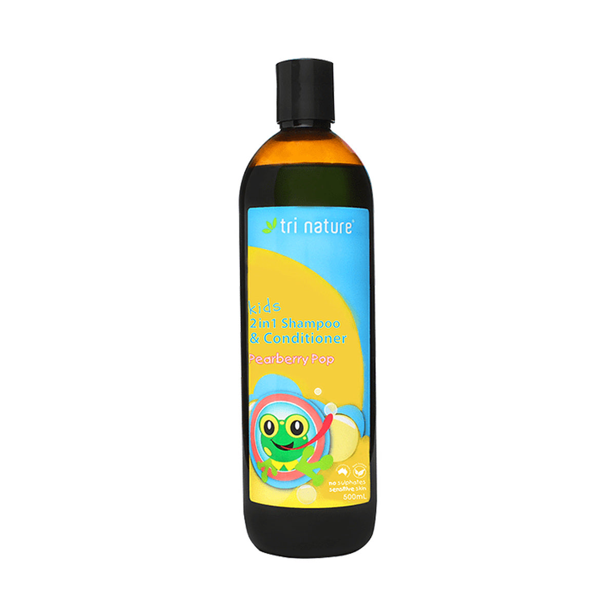 Tri Nature Kids 2 in 1 Pear-berry Shampoo/Conditioner 500ml — product packshot