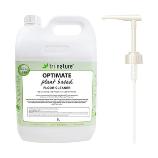 Tri Nature Optimate Floor Cleaner Bulk with pump 5L — product packshot