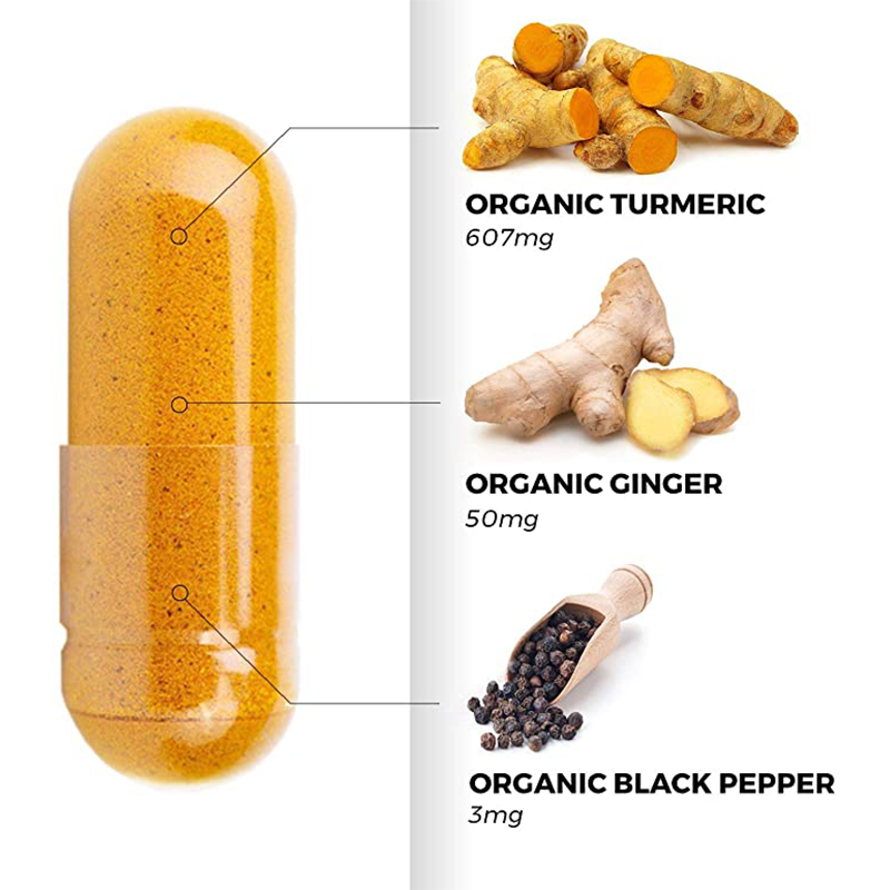 Therapeia Turmeric vegetable capsule image