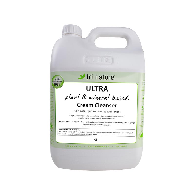 Tri Nature Ultra Cream Cleanser Bulk with pump 5L additional product image 2