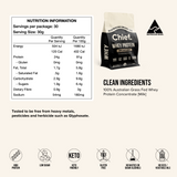 Chief Nutrition Whey Protein Unflavoured – nutrition information and ingredients