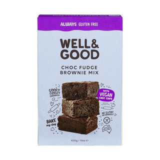Well & Good Choc Fudge Brownie Mix 400g