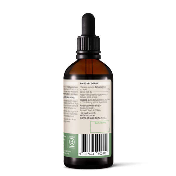 Wanderlust Echinacea 90ml back image
