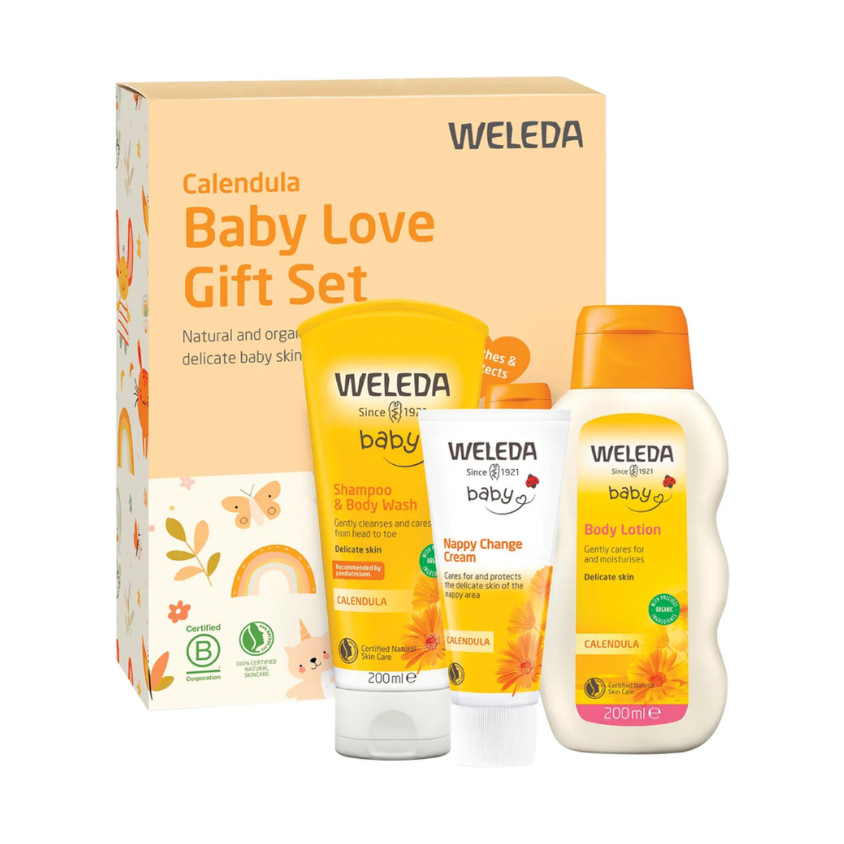 Weleda Calendula Baby Love Gift Set — front packshot