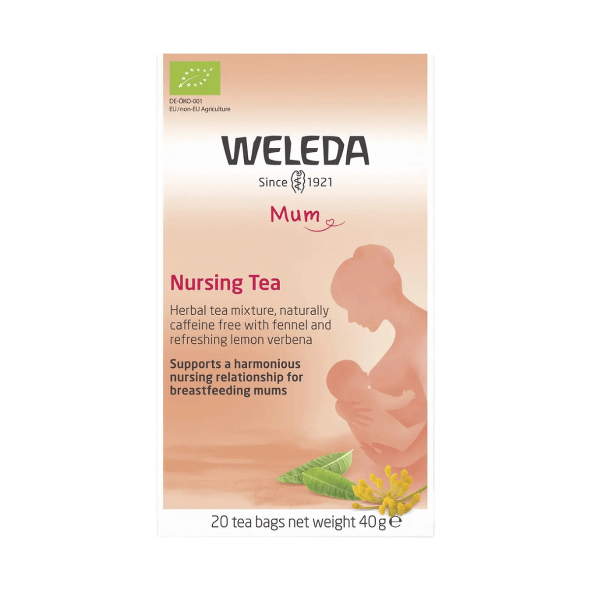 Weleda Nursing Tea Bags 20 Pack — front packshot