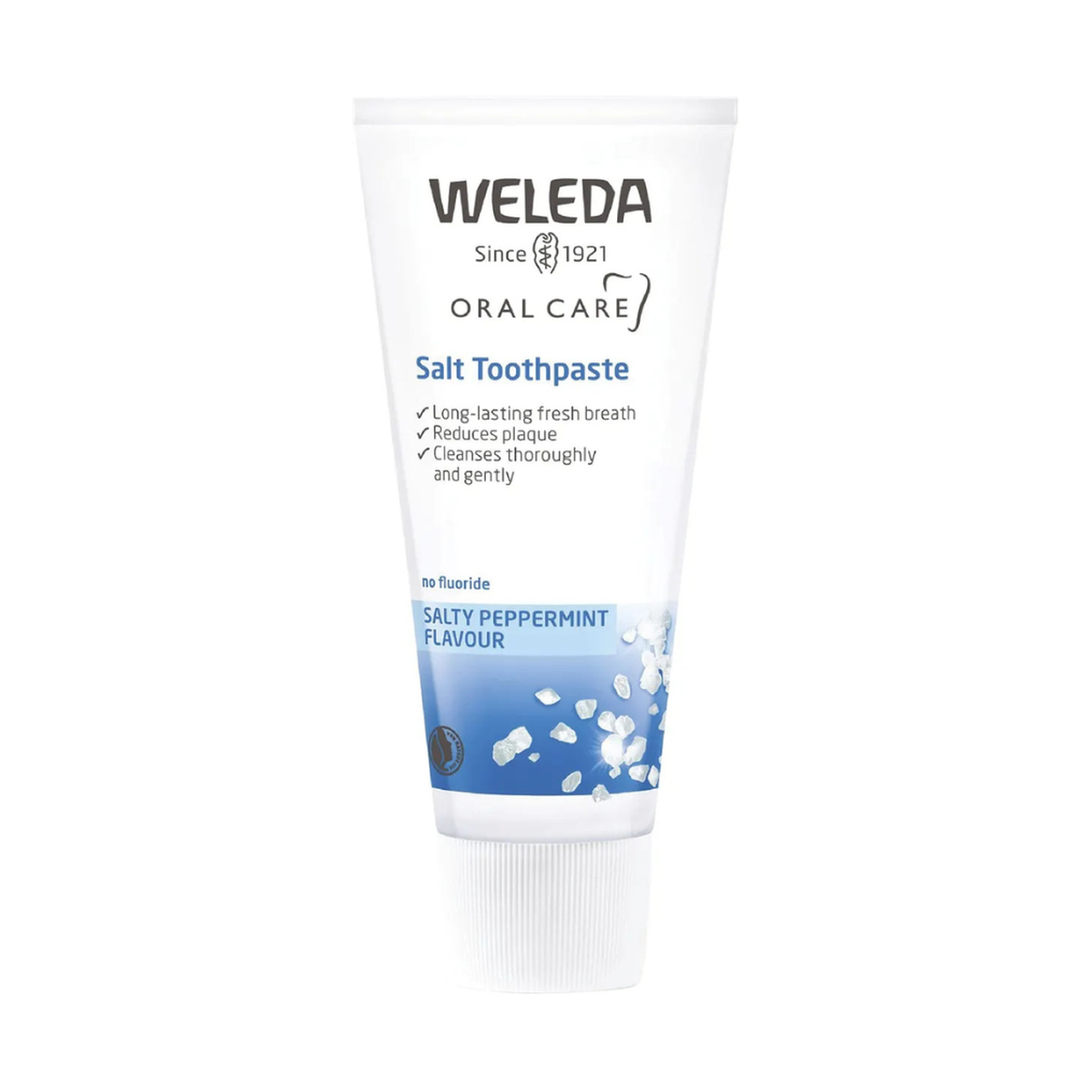 Weleda Salt Toothpaste Salty Peppermint Flavour 75ml — front packshot