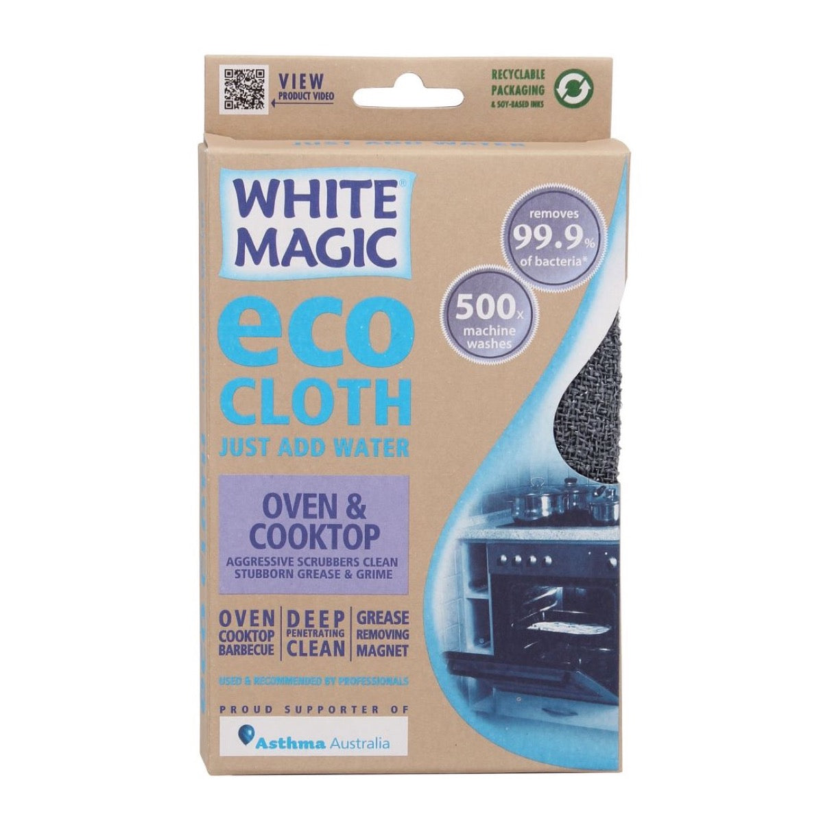 White Magic Eco Cloth Oven & Cooktop