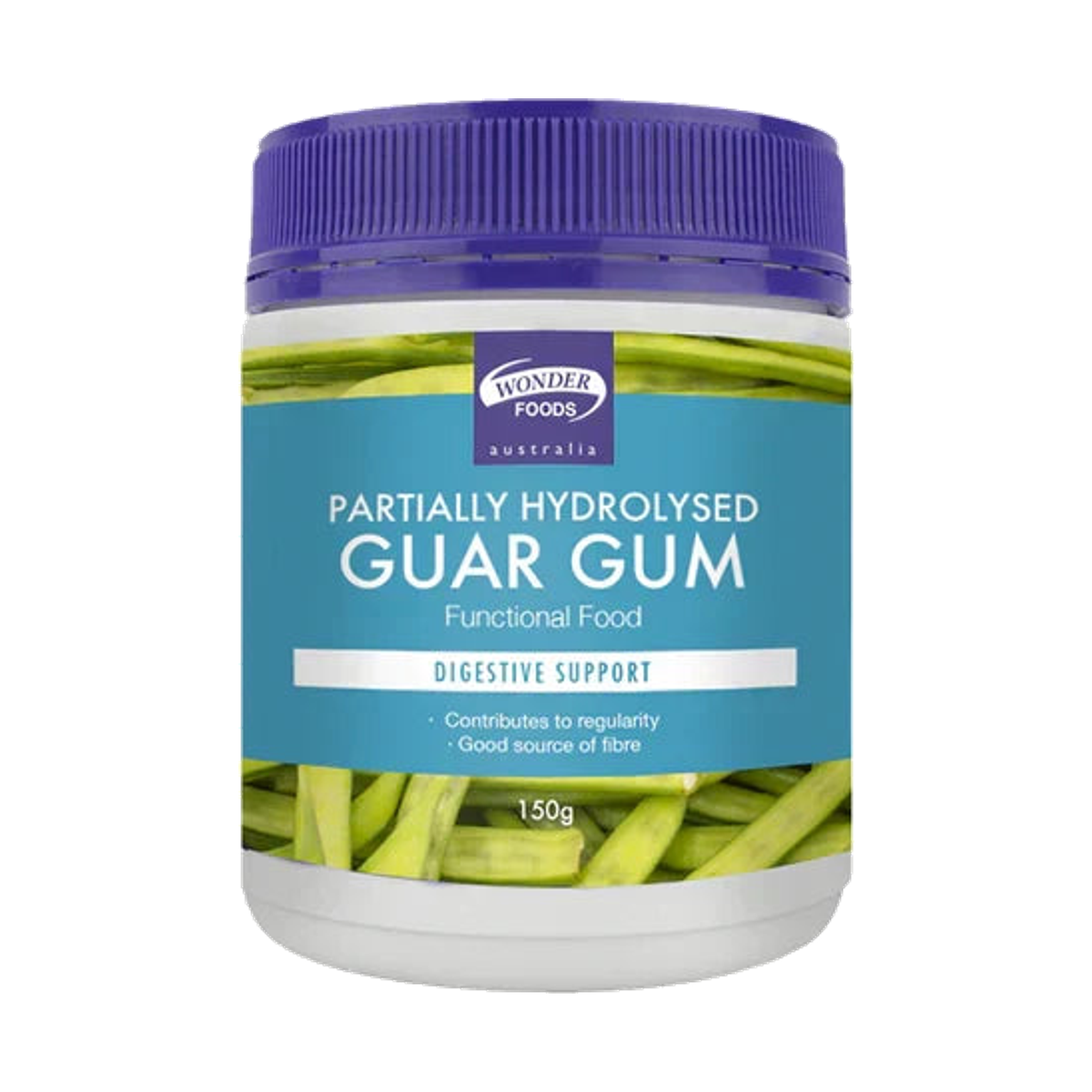 Wonder Foods PHGG 150g – one tub