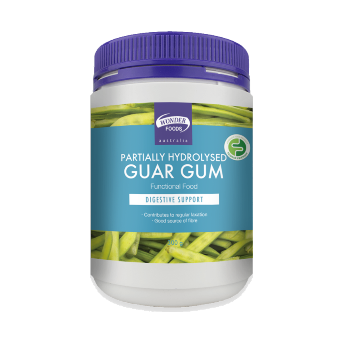Wonder Foods PHGG 300g – one tub